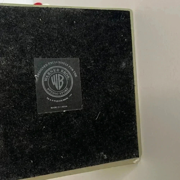 Looney Tunes SYLVESTER & TWEETY "BIG SHOT" 1996 Warner Bros Desk Figurine - Picture 4 of 6